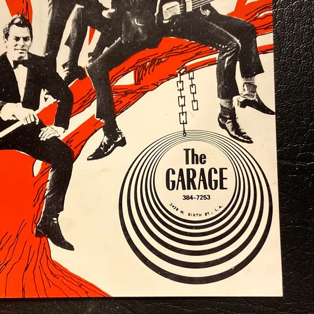 Psychedelic Vintage Hippie The Raven Brothers THE GARAGE LA Promotional HTF RARE